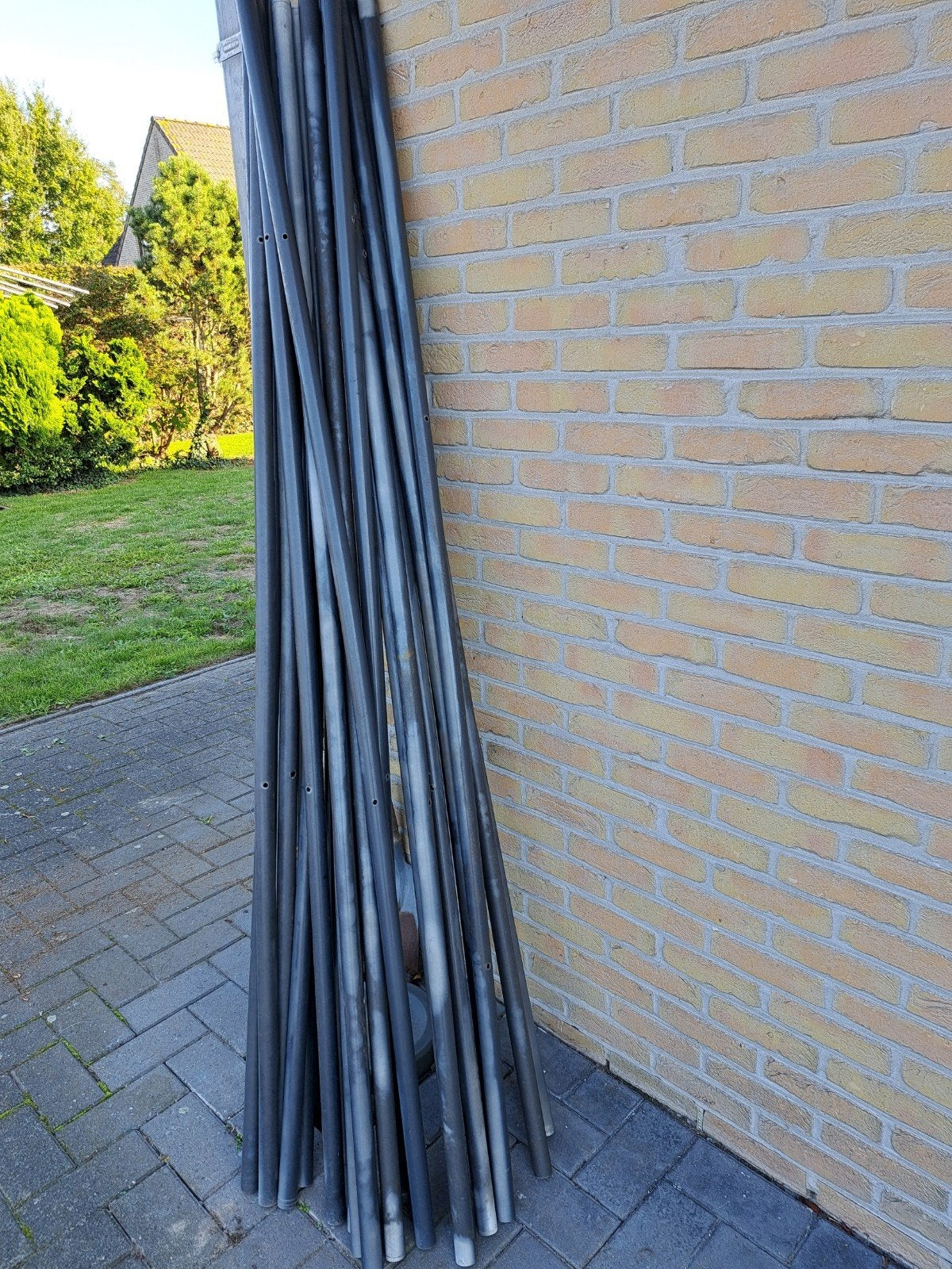 Holle PVC buizen 1m98, diameter 30mm, Ophalen, Gebruikt, PVC, 20 tot 40 mm