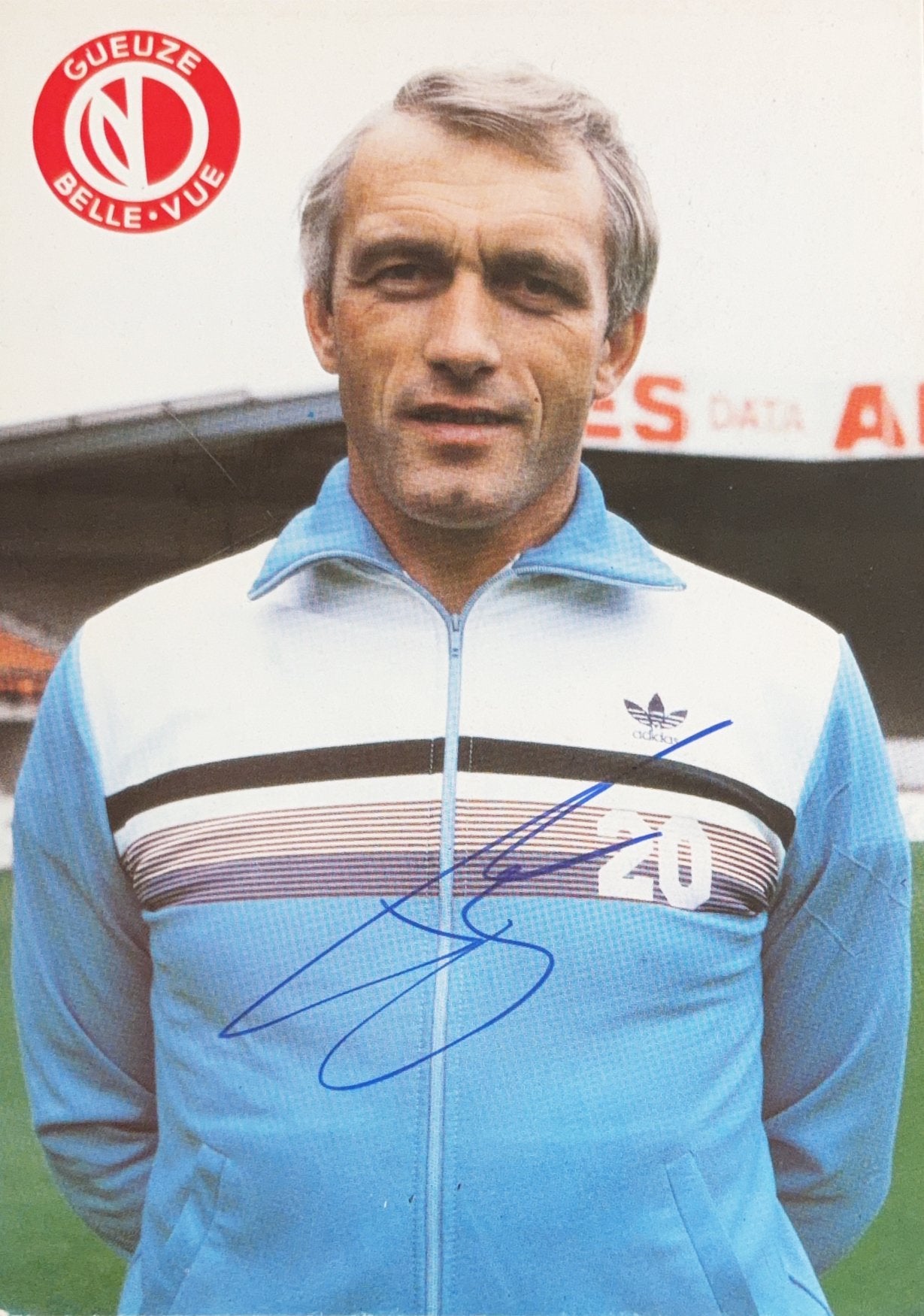 Fiche du joueur de Paul van Himst - RSC Anderlecht - 84/85, Envoi, Comme neuf, Cartes de joueur