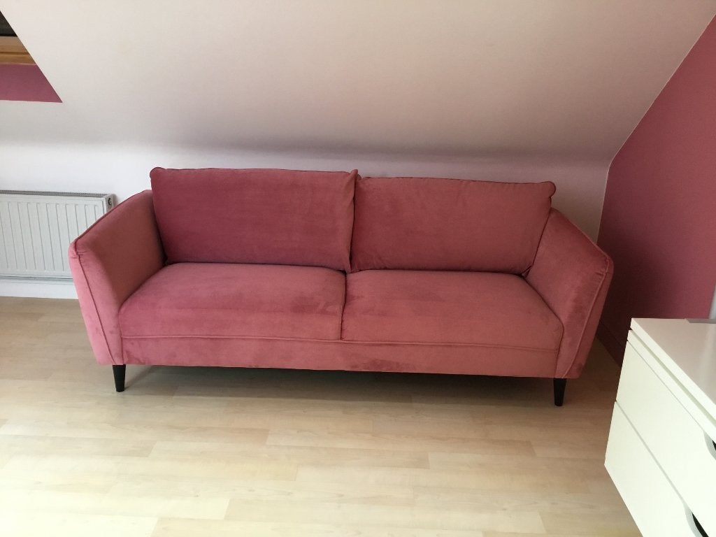 Zetel, Huis en Inrichting, Fauteuils, Ophalen, Zo goed als nieuw, Stof