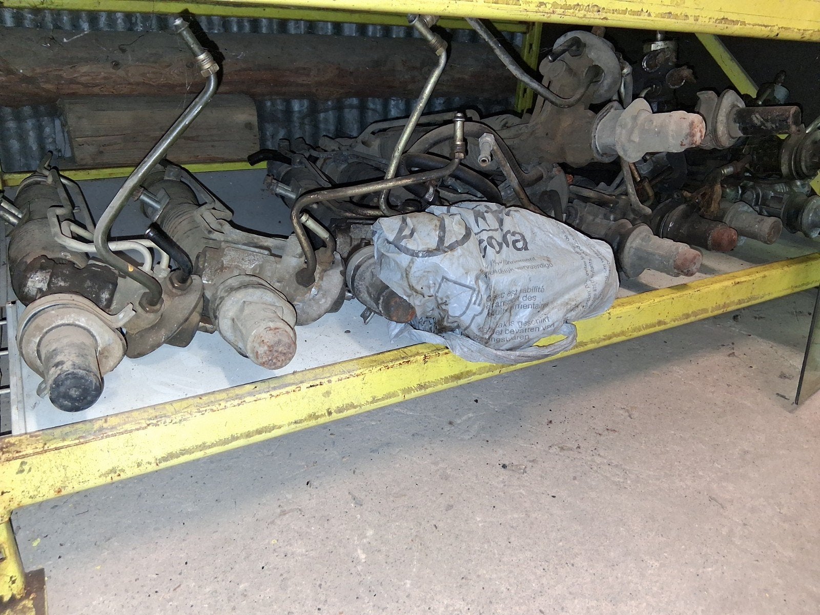 crémaillère et pompe direction assistée Opel, Enlèvement, Opel