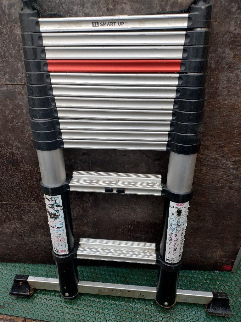 uitschuifbare ladder  4m, Ophalen, Gebruikt, Ladder, 2 tot 4 meter
