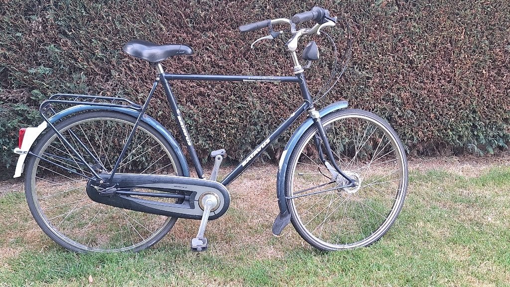 Batavus herenfiets stads,studenten,kot,stationsfiets, Fietsen en Brommers, Ophalen, Zo goed als nieuw, Batavus