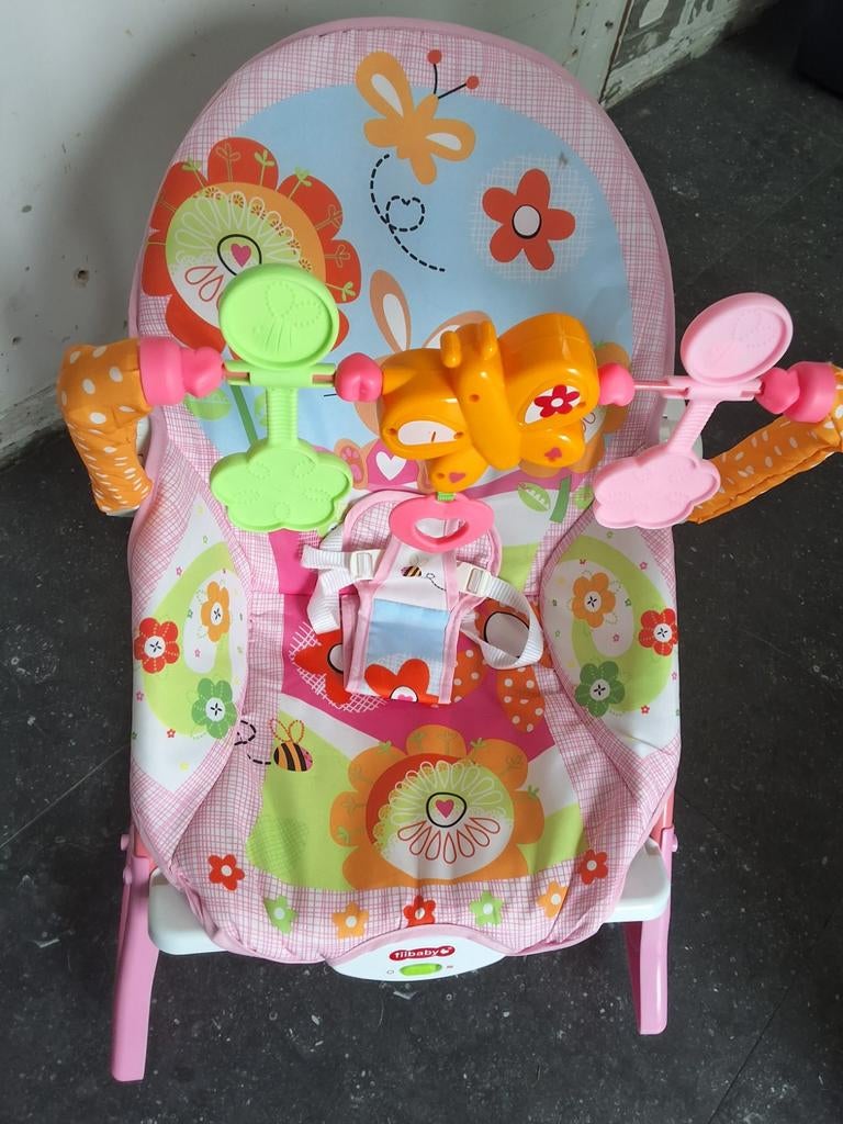 Wipstoeltje, Ophalen, Zo goed als nieuw, Wipstoel, Verstelbaar