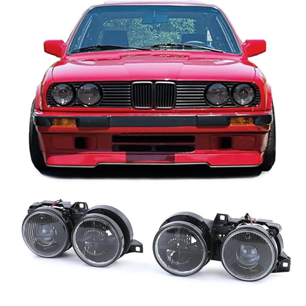 Koplampen Smoke Voor Bmw E30 Set, Envoi
