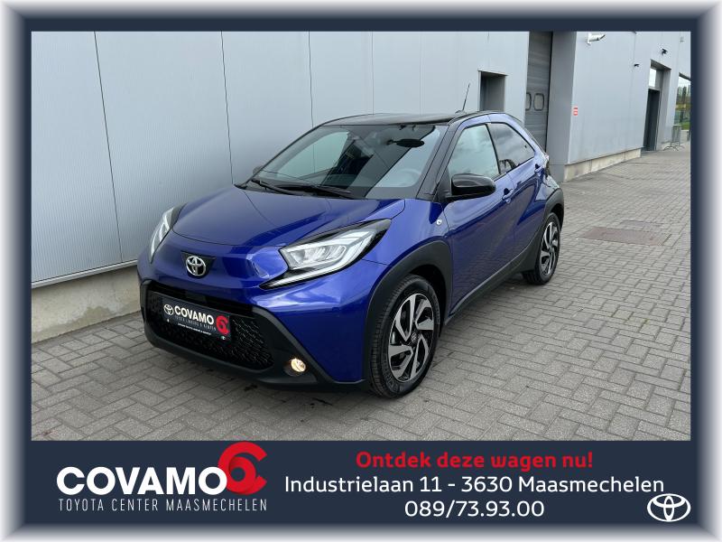 Toyota Aygo X pulse, 110 g/km, Blauw, 72 pk, Bedrijf