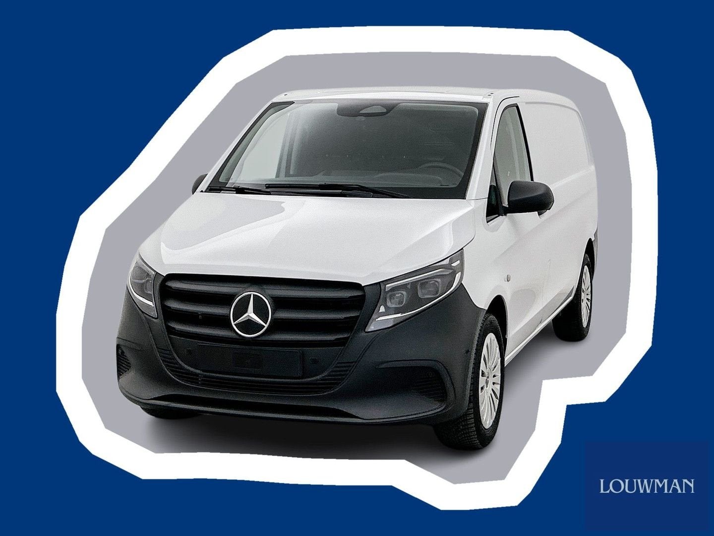 Mercedes-Benz Vito 116 CDI L2 Pro Multibeam Led Trekhaak 250, Automaat, Wit, Mercedes-Benz, Bedrijf
