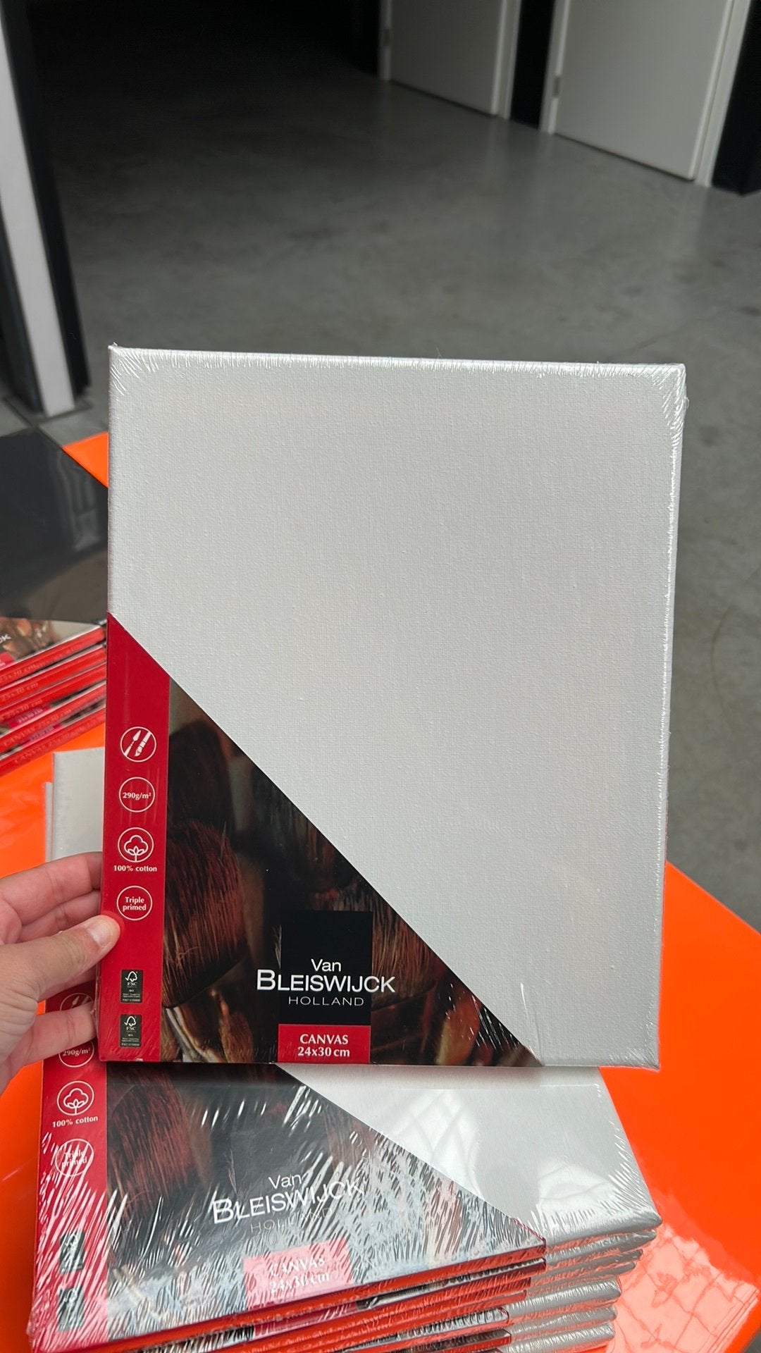 Nieuwe canvas, Enlèvement, Comme neuf