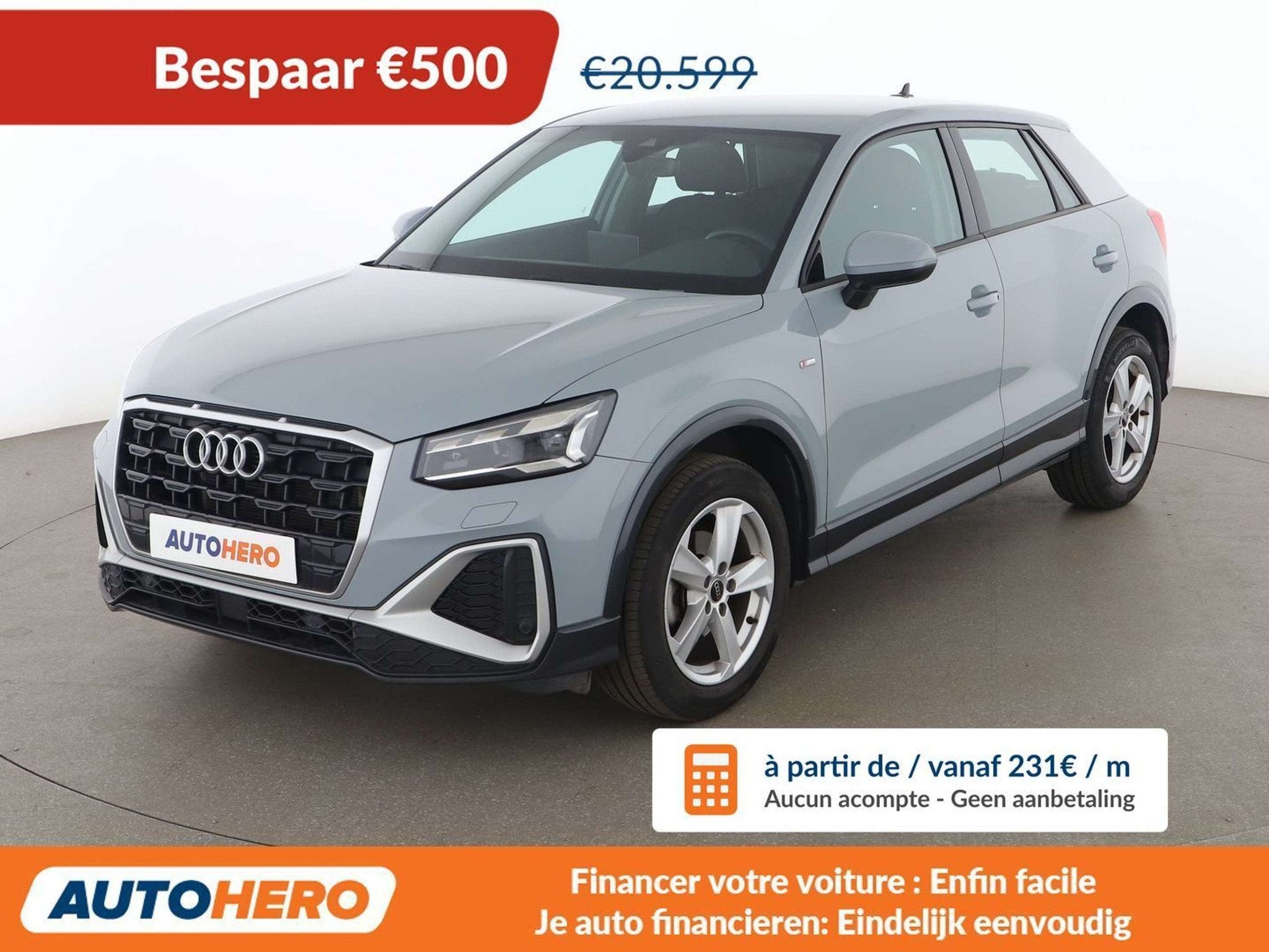 Audi Q2 30 TFSI S line (bj 2023), Auto's, Voorwielaandrijving, Gebruikt, Overige brandstoffen, 5 deurs