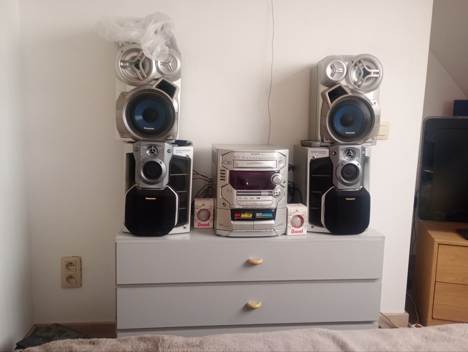 Panasonic stereo werkt perfect, Ophalen