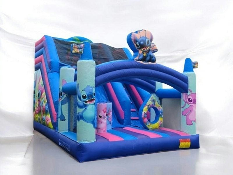 Springkasteel Stitch te huur, Hobby en Vrije tijd, Ophalen