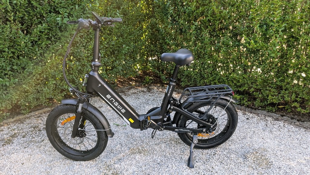 ENGWE L20 3.0 Boost – zwart – slechts 161 km, Fietsen en Brommers, Fietsen | Vouwfietsen, Ophalen, Zo goed als nieuw, Totaal opvouwbaar