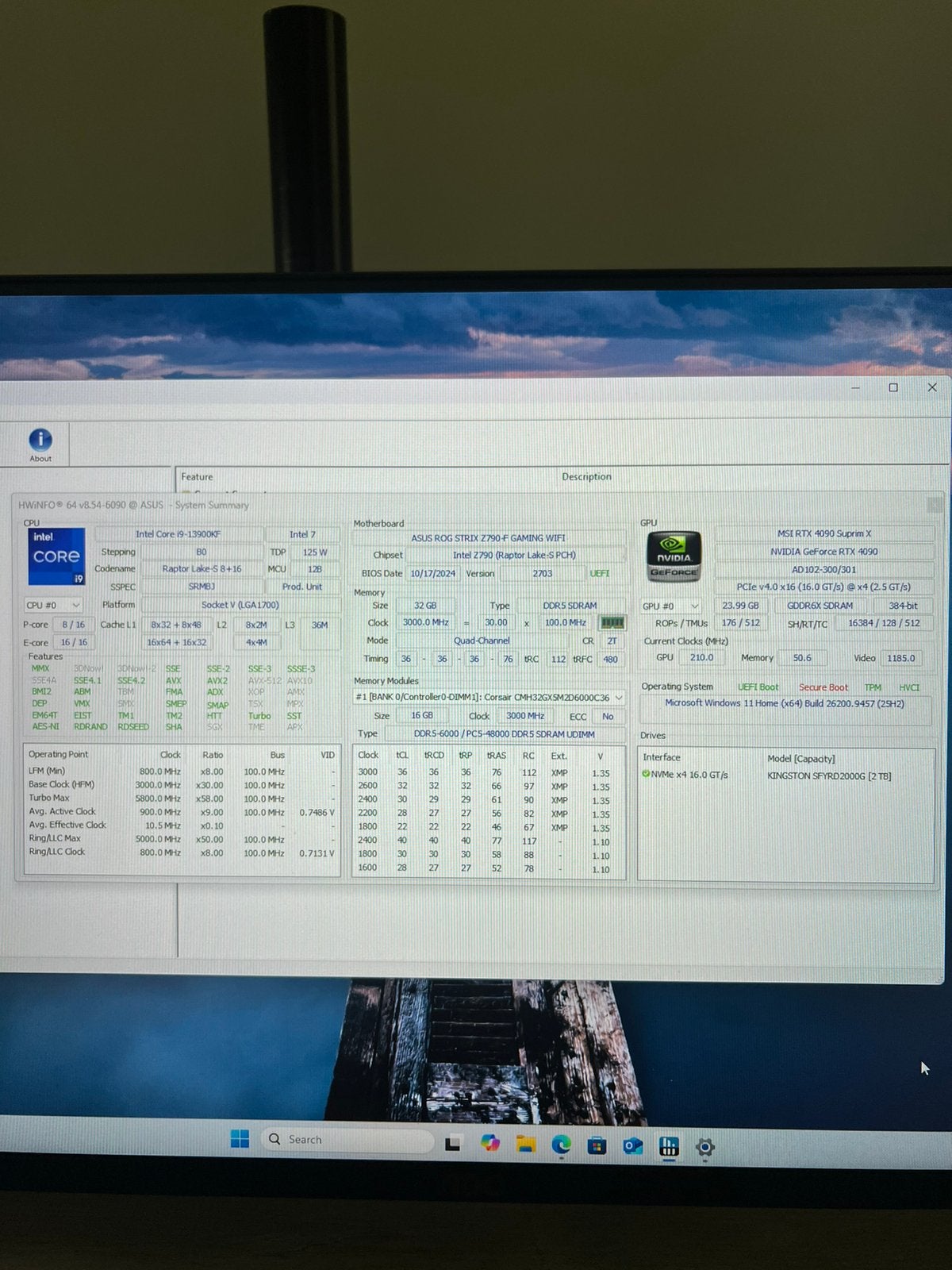 LIAN LI high end gaming pc , i9-13900kf , ZONDER GPU, Ophalen, Zo goed als nieuw, Gaming, SSD