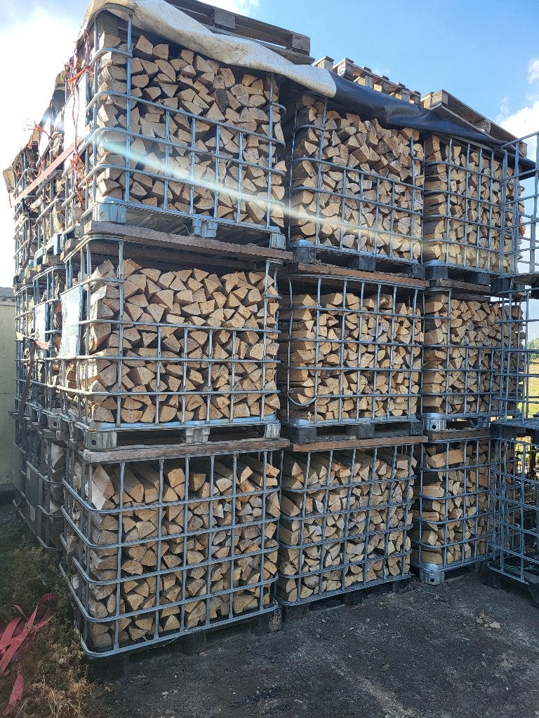 brandhout voor direckt gebruik eik beuk es los of in kist, Tuin en Terras, Brandhout, 3 tot 6 m³, Ophalen, Beukenhout, Blokken