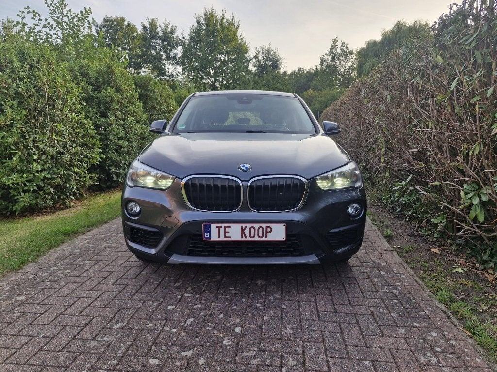bmw x1 sdrive 18i amper 20dkm 2017 blanco gekeurd 1jgarantie, Autos, Argent ou Gris, Achat, Euro 6, Entreprise