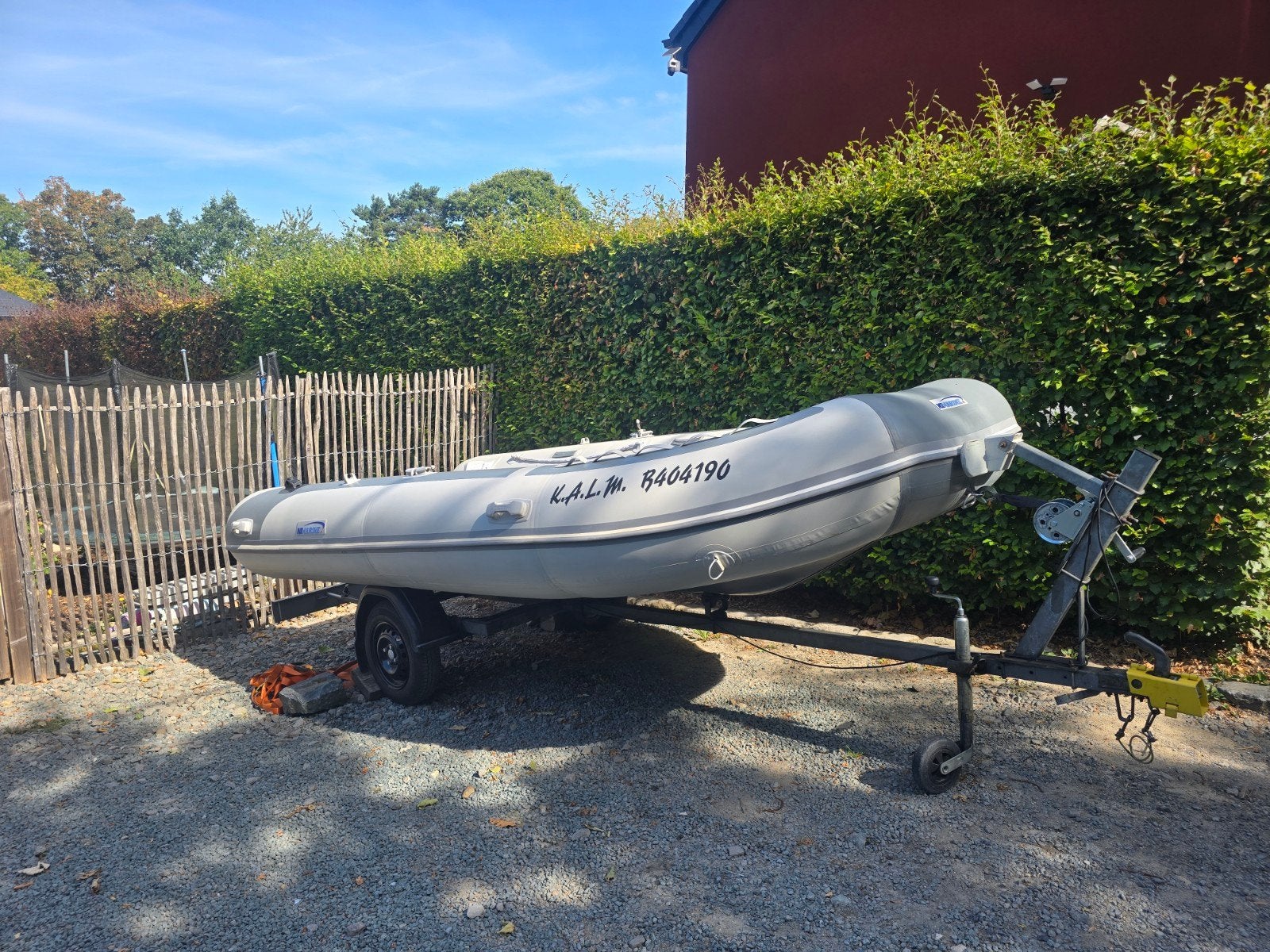 Nimarine 420 Al boot + Mercury 9.9pk, Watersport en Boten, Ophalen, Zo goed als nieuw, Mercury, Inclusief motor