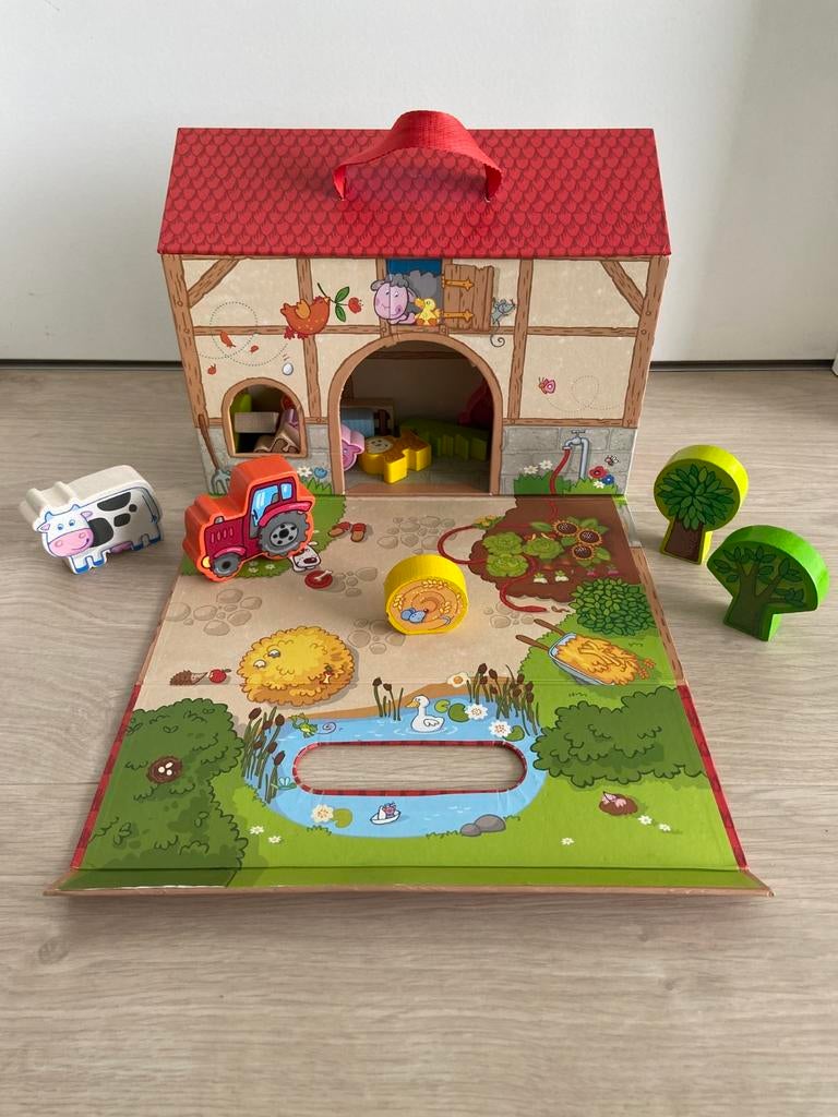 Haba - Grote speelset op het platteland, Enfants & Bébés, Jouets | Autre, Enlèvement, Utilisé