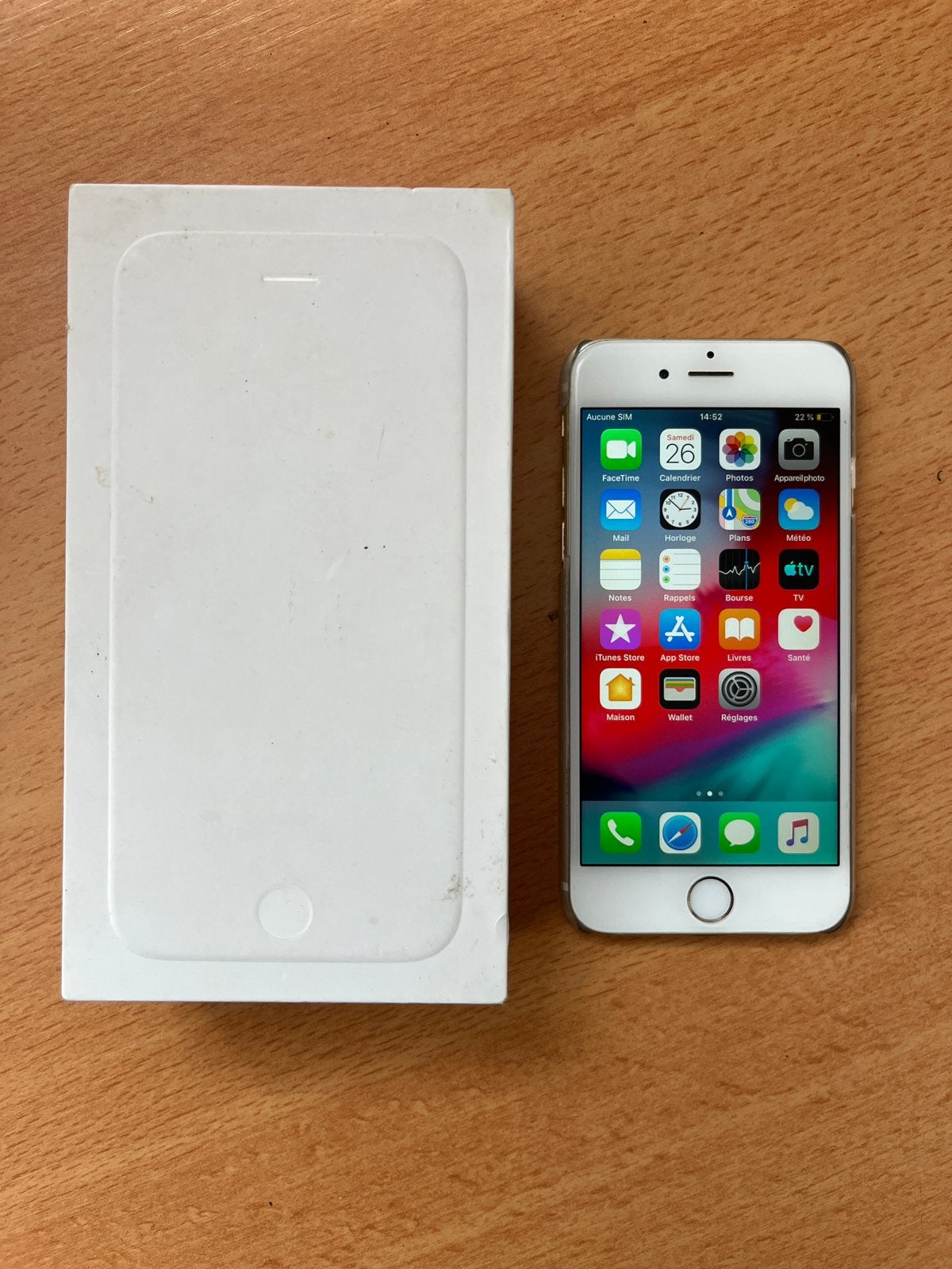 iPhone 6 - 128 Go - Boîte d'origine et coque⁠, Télécoms, Enlèvement, Argent, IPhone 6