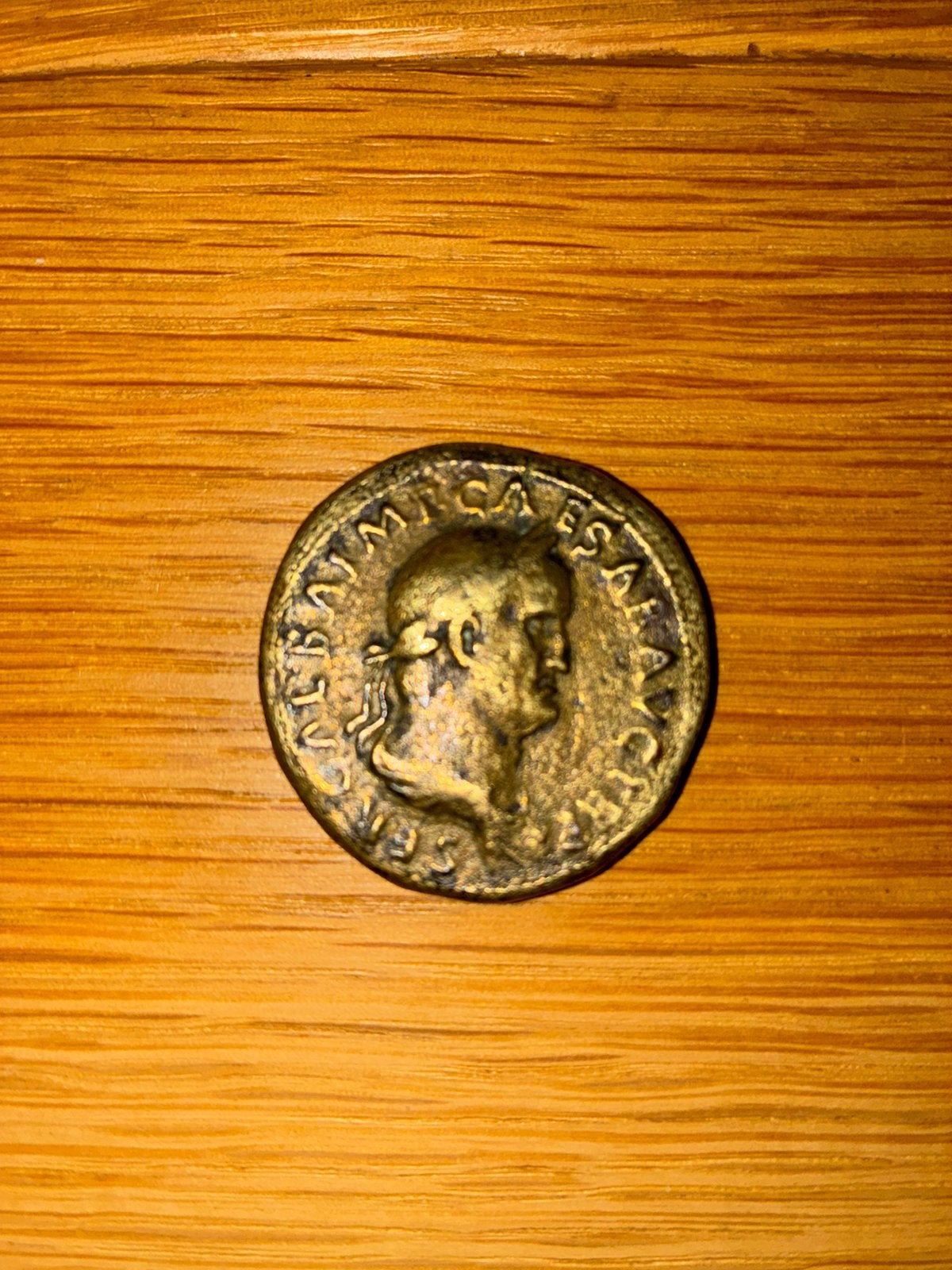 Monnaie piece de l'empereur Galba  regné en 68-69 apr. J.-C, Enlèvement