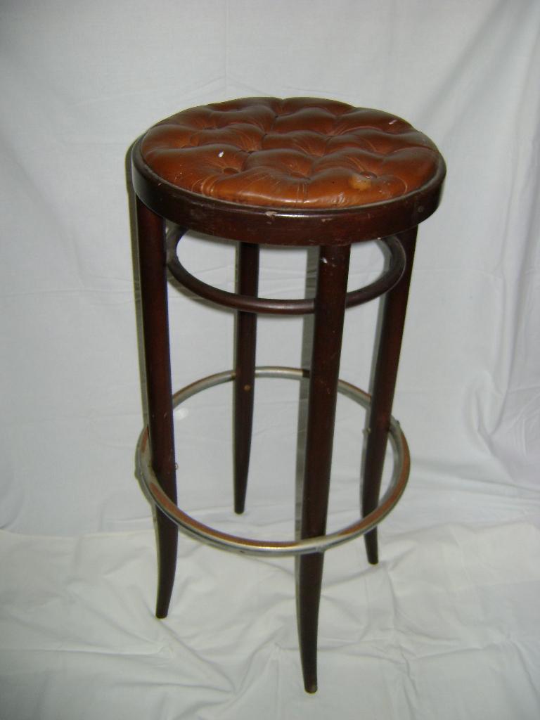 tabouret haut de bar ancien, Maison & Meubles, Tabourets de bar, Enlèvement, Bois