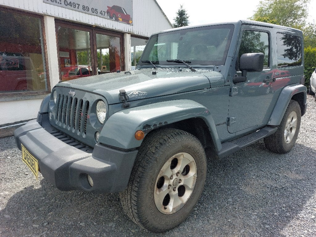 Jeep Wrangler 2.8Crd, Auto's, Jeep, Automaat, Zwart, Leder, Bedrijf