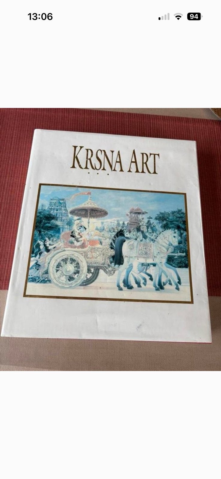 Livre d'art Hard Krsna, Enlèvement ou Envoi, Comme neuf