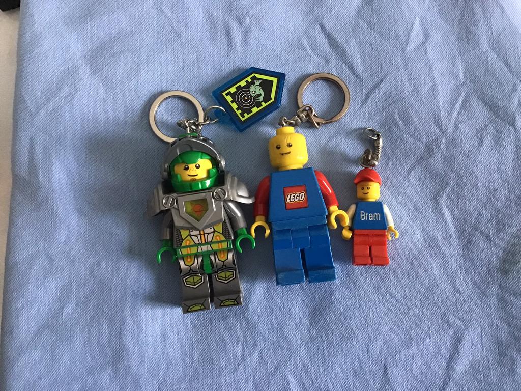 Lego sleutelhangers, Kinderen en Baby's, Speelgoed | Duplo en Lego, Ophalen of Verzenden, Zo goed als nieuw, Lego