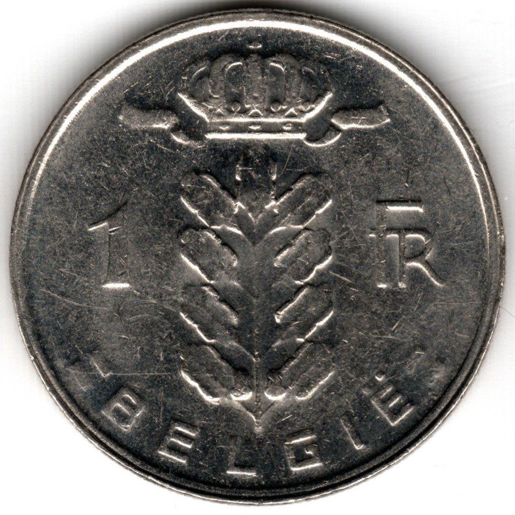 België : 1 Frank 1988 Nederlands  Morin 655  Ref 15005, Postzegels en Munten, Munten | België, Ophalen of Verzenden, Metaal, Losse munt