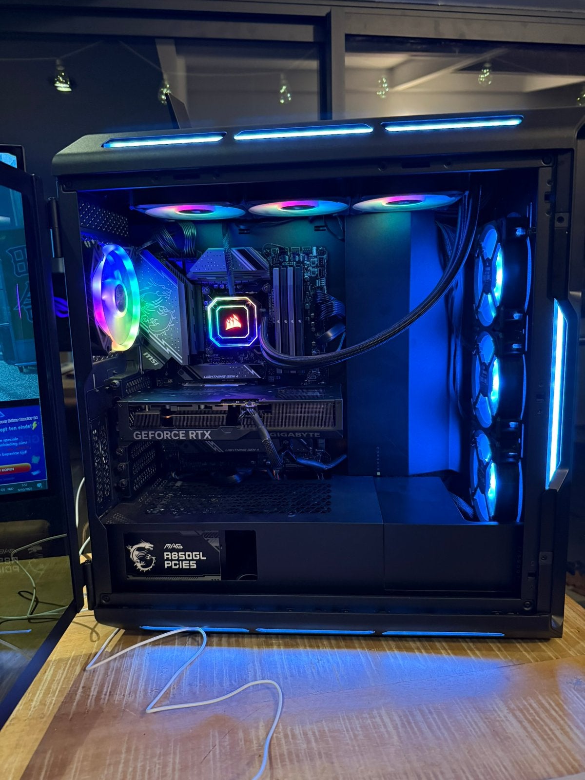 Koopje top pc intel i9 14900K-32gb-rtx 4070-32” oled, Enlèvement, Comme neuf, Gaming, SSD