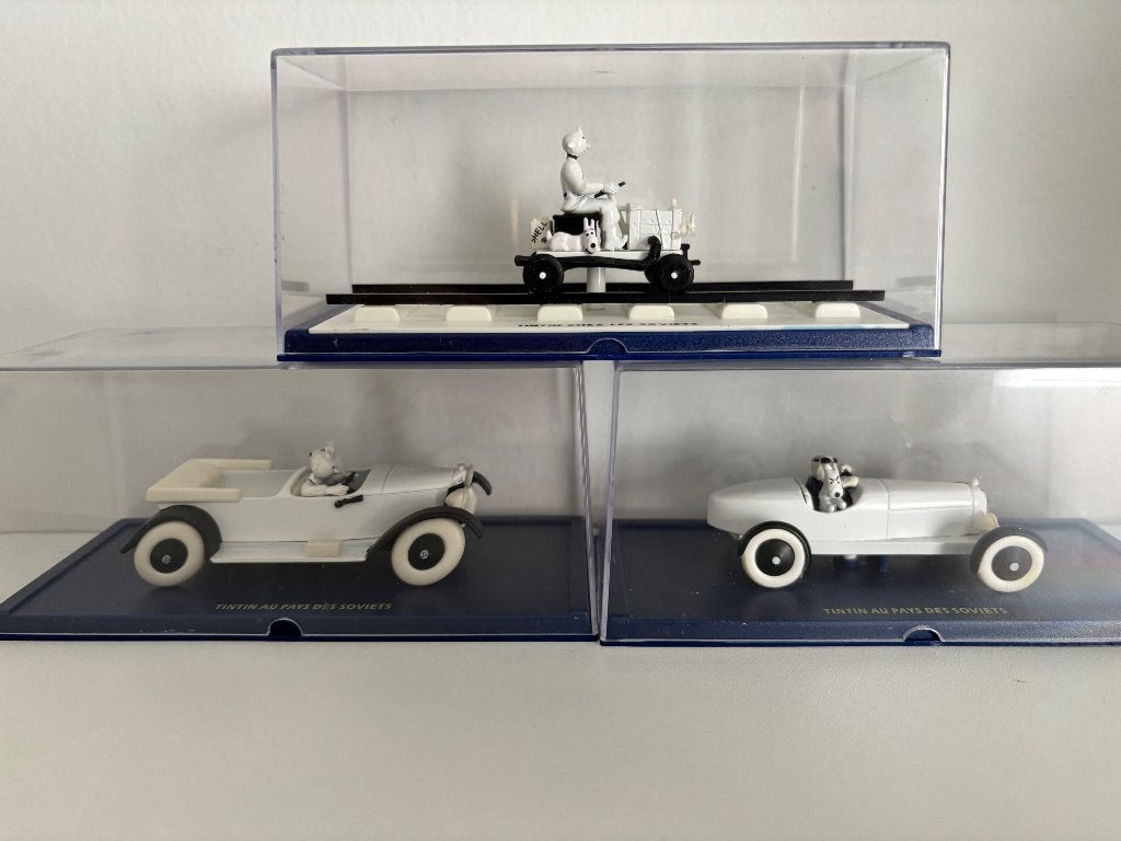 Kuifje de witte auto’s, Collections, Enlèvement, Tintin, Comme neuf