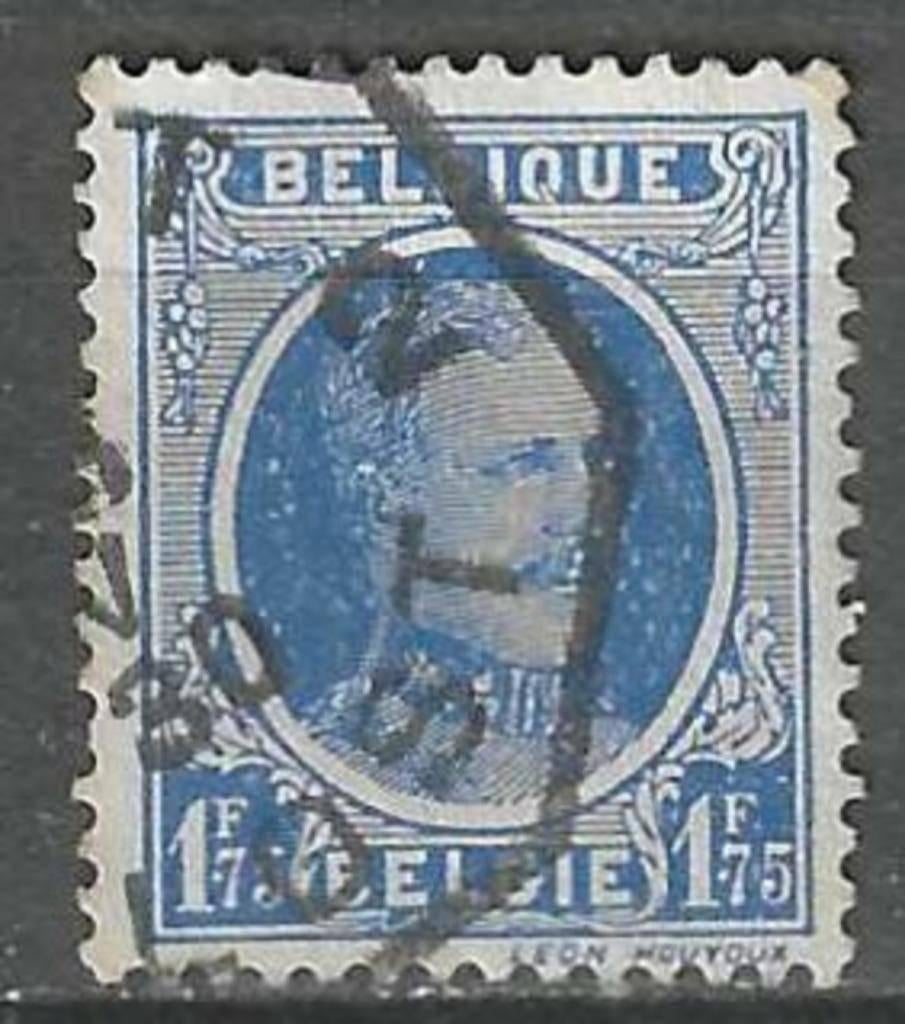 Belgie 1927/1928 - Yvert/OBP 257 - Koning Albert I. (ST), Verzenden, Gestempeld, Gestempeld, Koninklijk huis