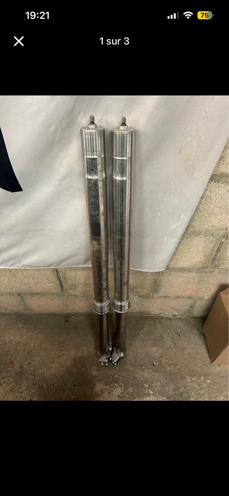 Fourche pour Honda cr 250, Motos, Enlèvement, Utilisé