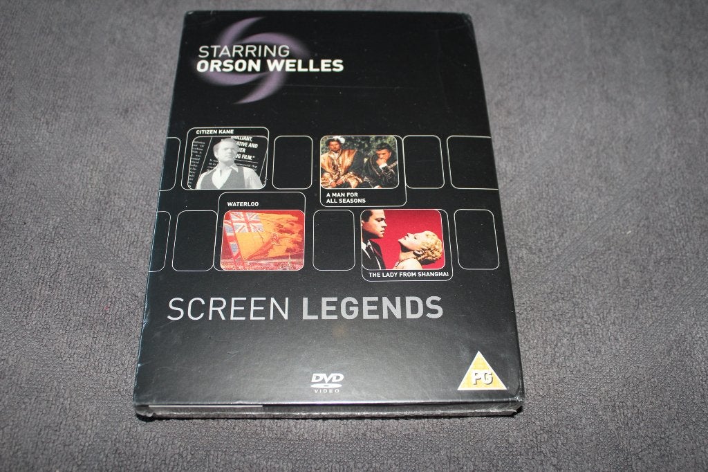 DVD Orson Welles Screen Legends, CD & DVD, DVD | Classiques, À partir de 6 ans, Enlèvement ou Envoi, Drame, Utilisé