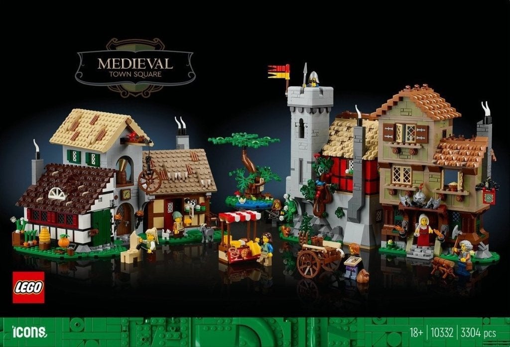 LEGO 10332 Middeleeuws stadsplein - NIEUW & SEALED, Inclusief accessoires, Lego, Nieuw, Ophalen of Verzenden