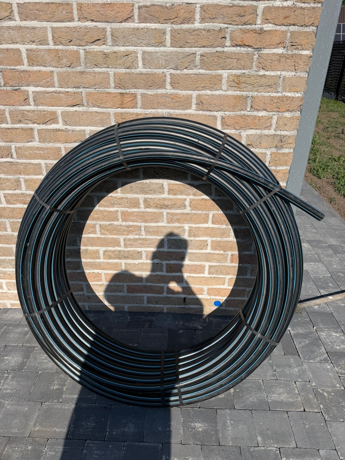 HDPE druk drinkwater buis SDR11 32x3,0mm 50m, Jardin & Terrasse, Systèmes d'égouttage, Enlèvement, Neuf