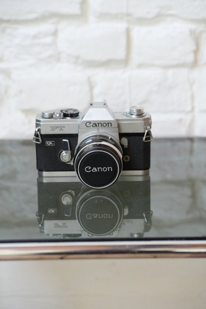 Canon FT QL, TV, Hi-fi & Vidéo, Appareils photo analogiques, Utilisé, Reflex miroir, Canon, Enlèvement ou Envoi