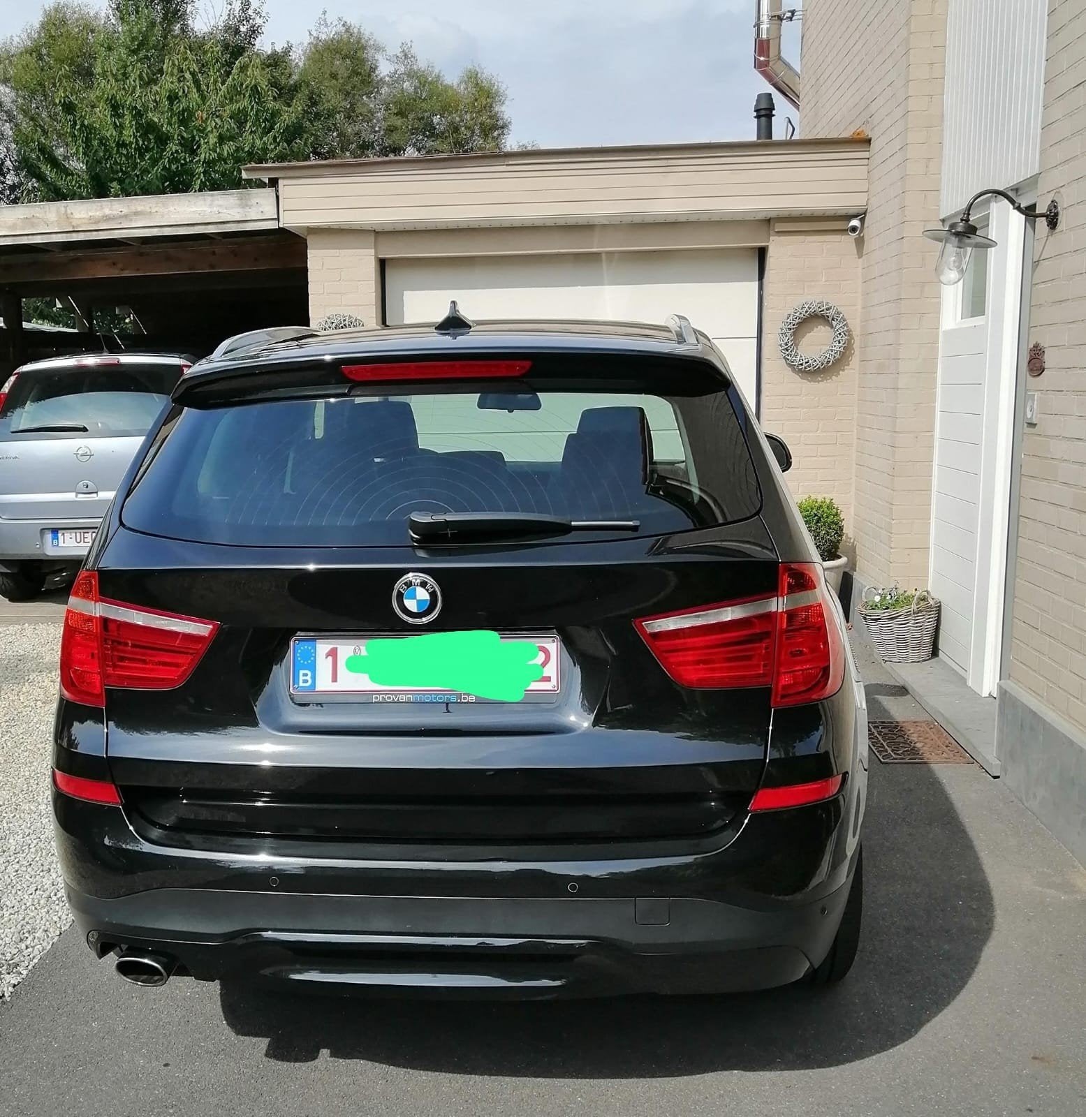 bmw x3 x drive ,zwart leder, nieuwe banden , remmen , ..., Auto's, BMW, Automaat, Monovolume, 4 cilinders, Leder