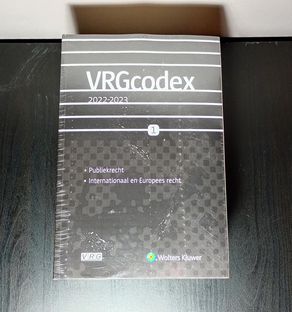 VRG codex 2022-2023 (3 delen), Boeken, Ophalen of Verzenden