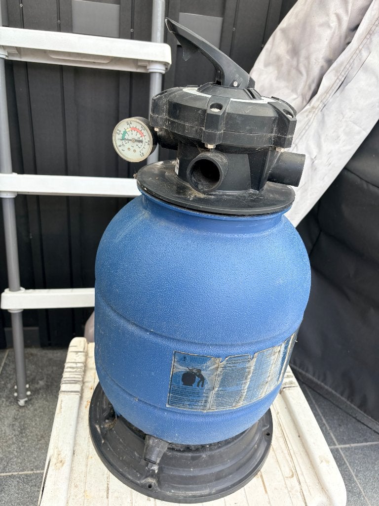 Zandfilter 23,5kg met zwembad pomp, Tuin en Terras, Ophalen, Gebruikt, Zwembadpomp