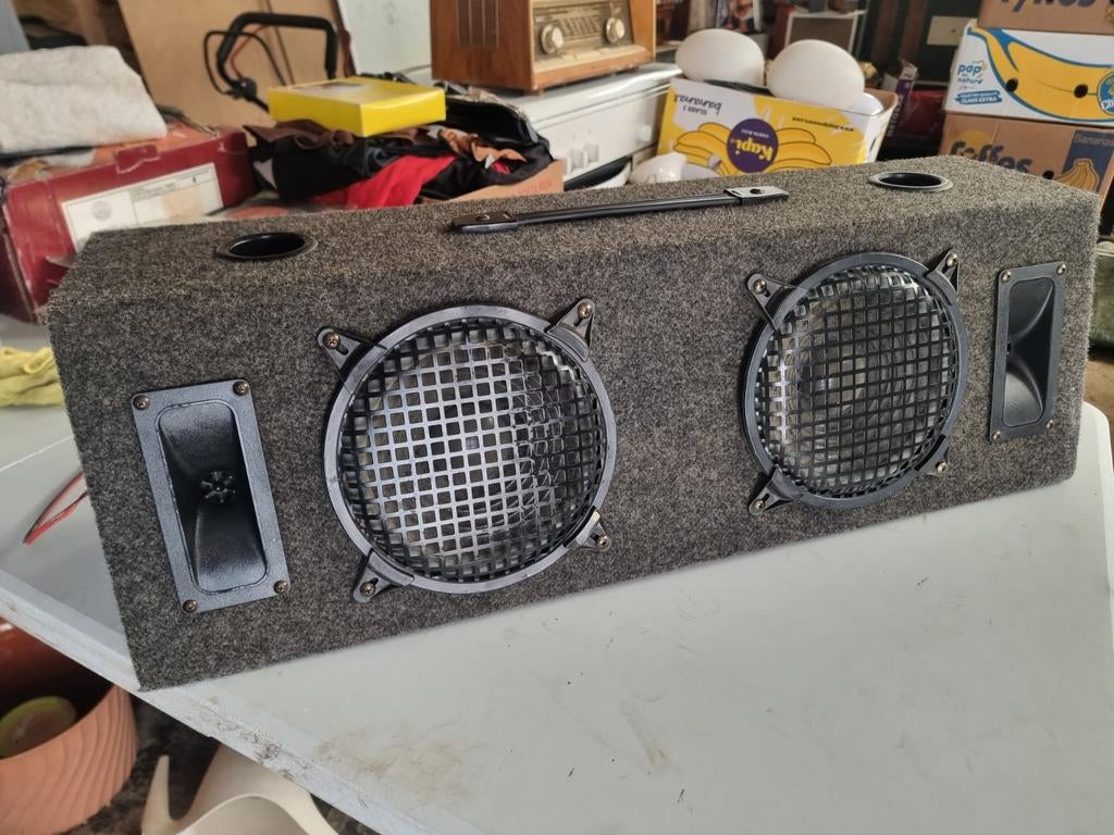 Speakerbox, Ophalen, Gebruikt