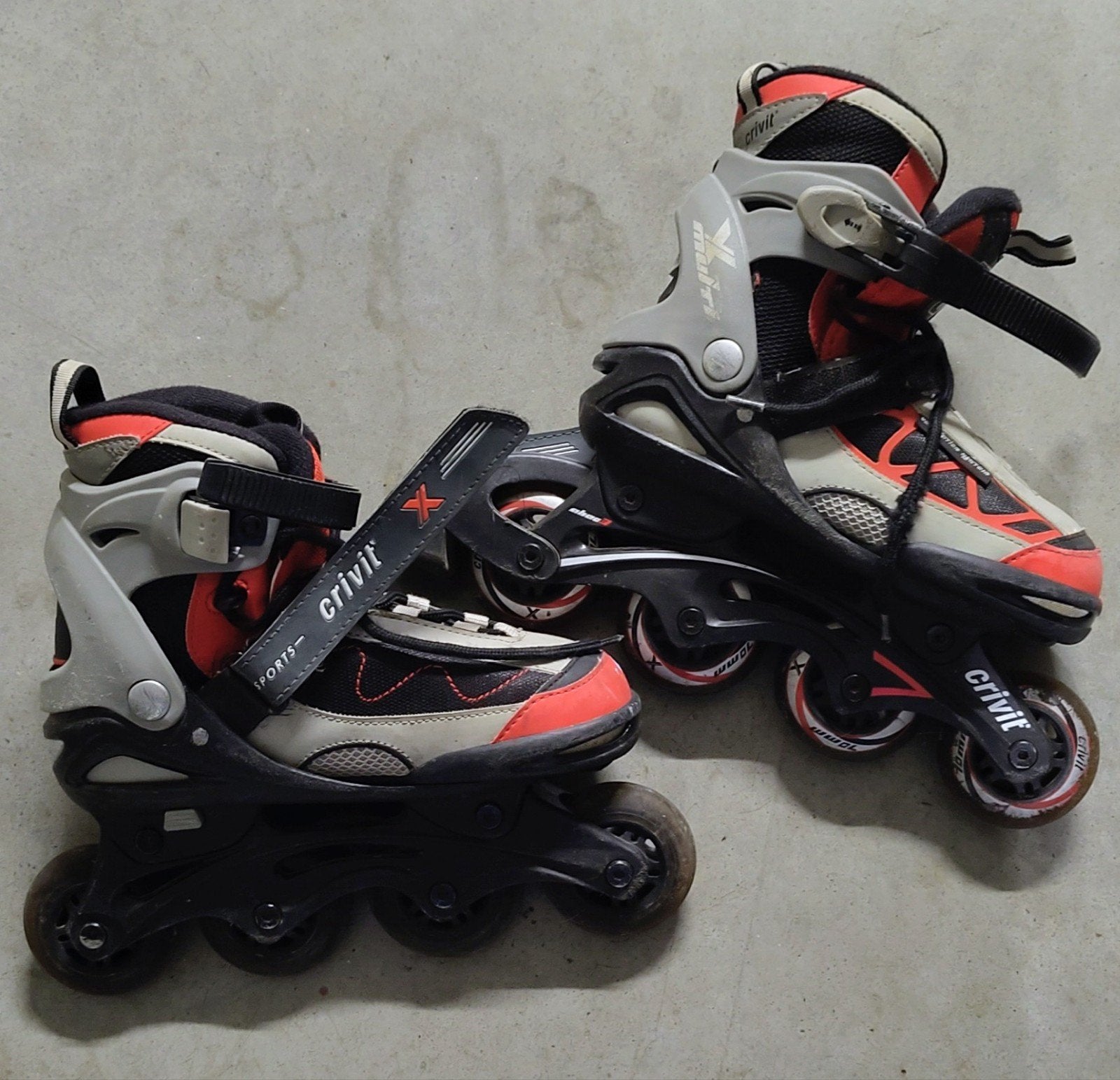 Roller skates voor de beginnende skater.  Maat 31-34, Kinderen, Ophalen of Verzenden, Verstelbaar, Gebruikt