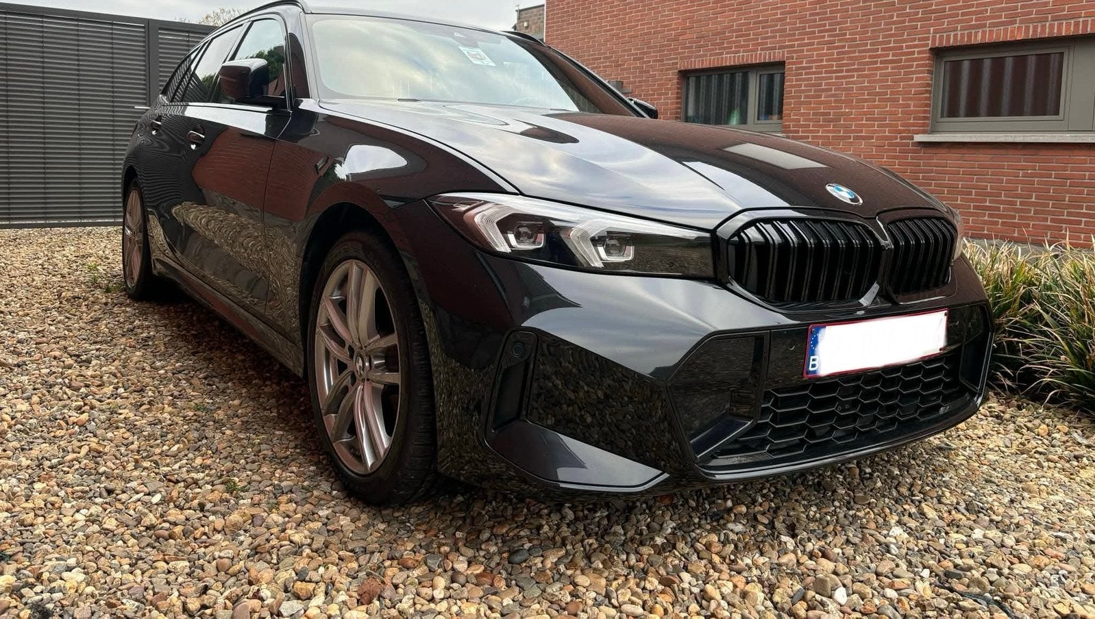 BMW 318i touring M Sportpakket, Autos, Cuir, Achat, Euro 6, Noir