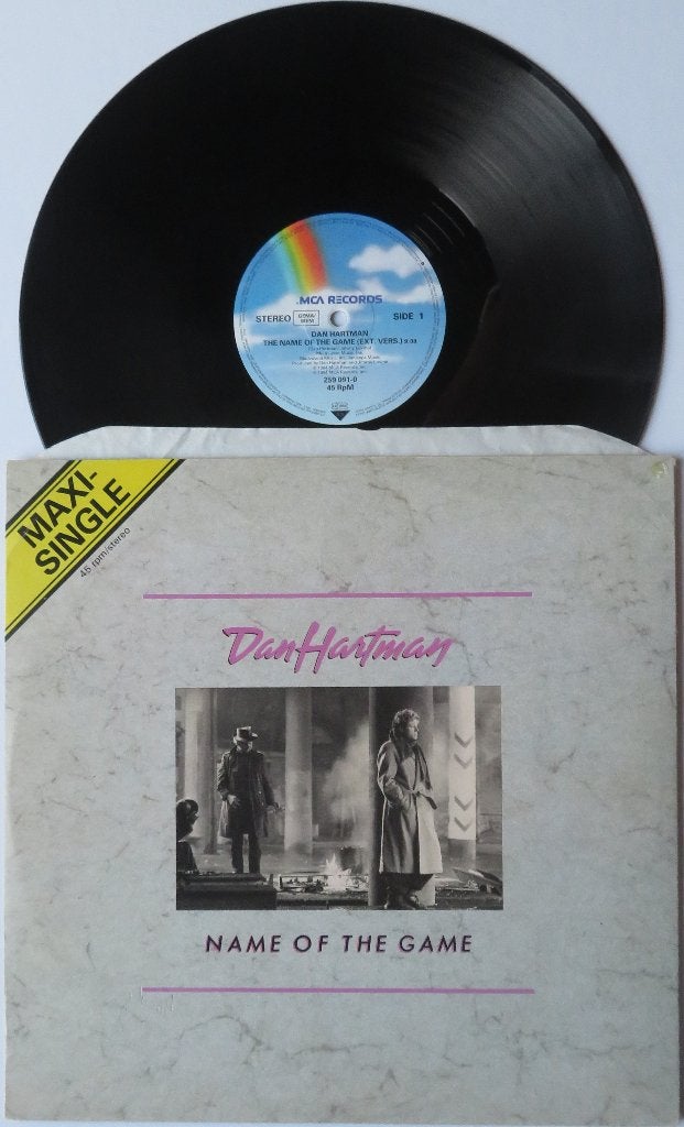 Dan Hartman - The name of the game. Maxi, Gebruikt, EP, 12 inch, Synthpop