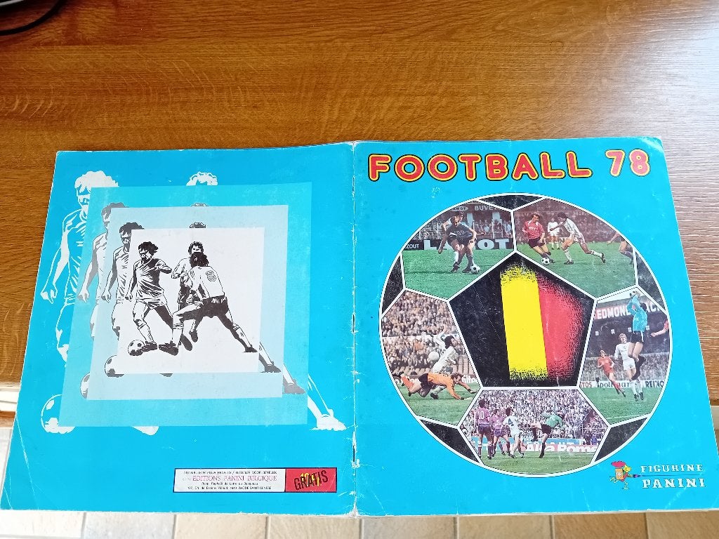 Album Chromos Images Stickers Football 78, Enlèvement ou Envoi, Utilisé, Panini, Album d'images
