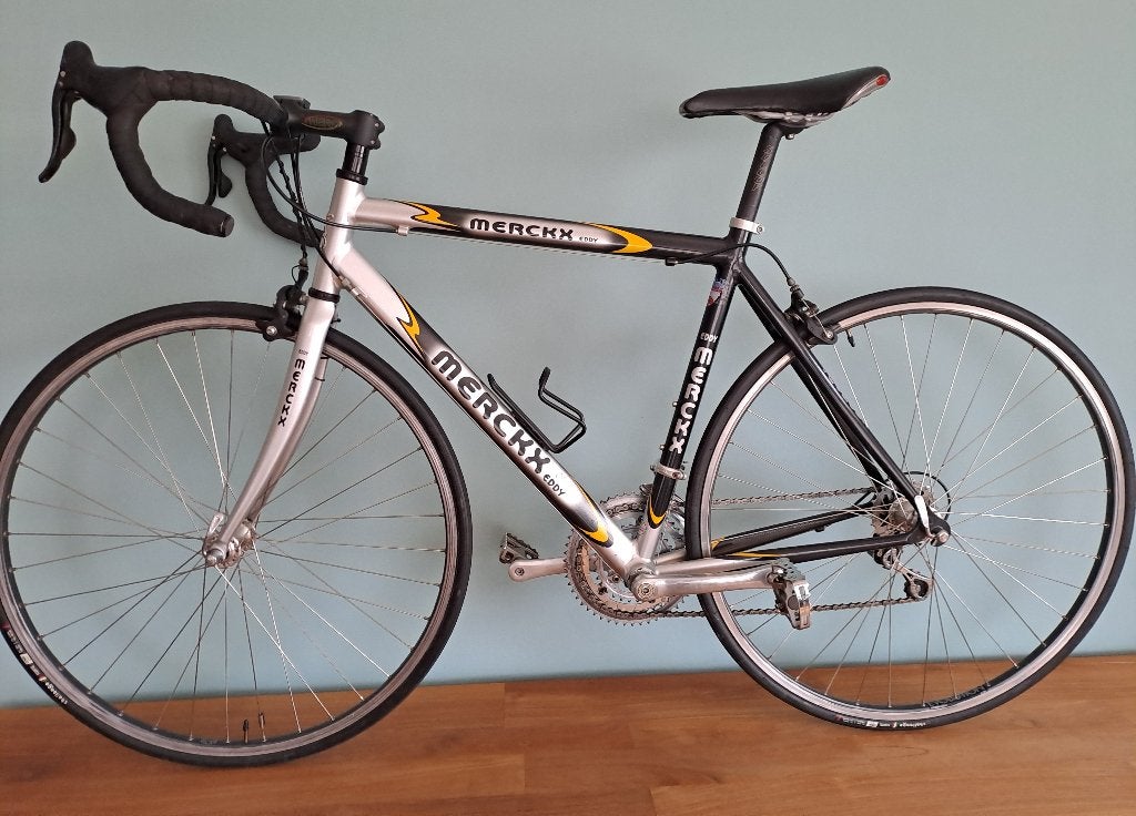 Racefiets Eddy Merckx, Ophalen, Gebruikt