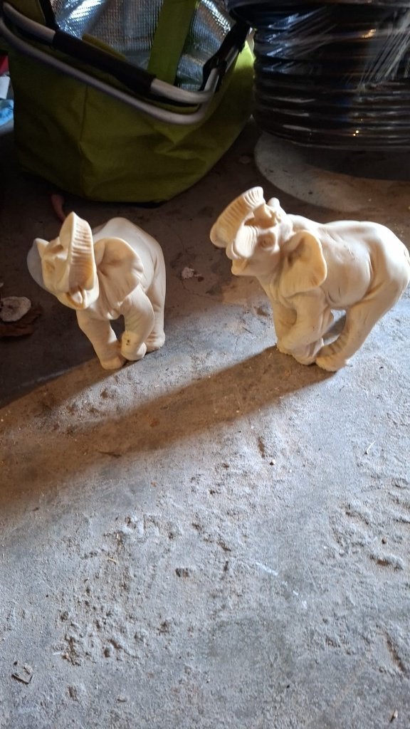 2 x beeldje van olifant, Verzamelen, Ophalen, Zo goed als nieuw, Dier