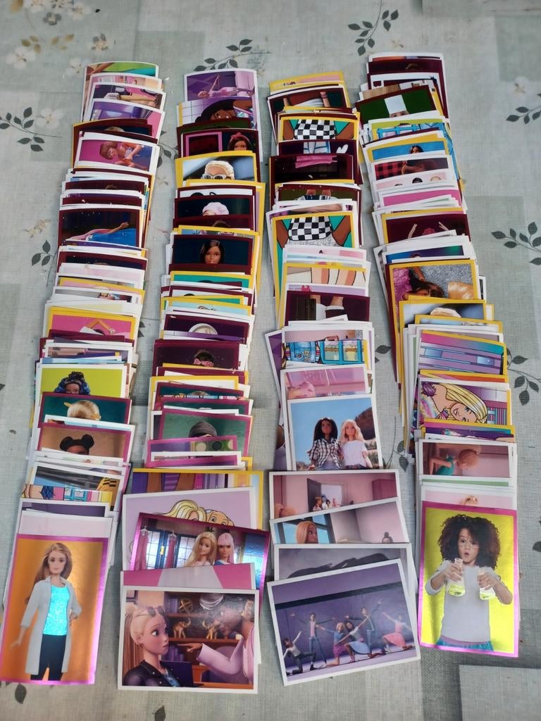 Barie van panini stickers, Enlèvement