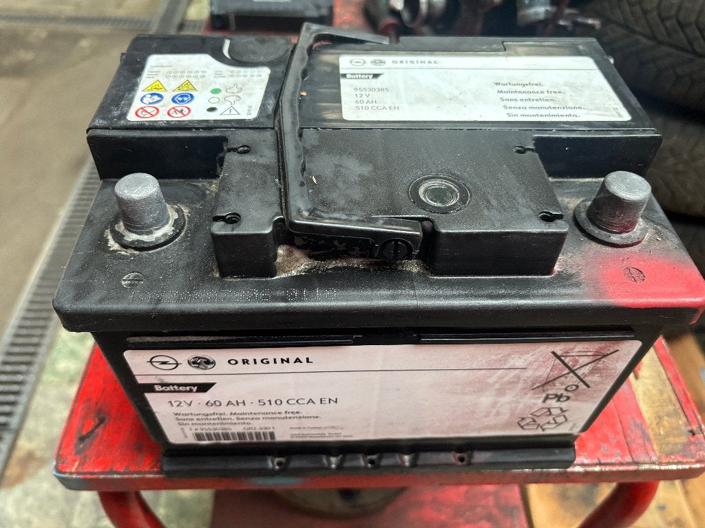 BATTERIE POUR OPEL  60AH, RUE BRIGADE PIRON 307, Enlèvement, Utilisé, Garage_bila@yahoo.fr