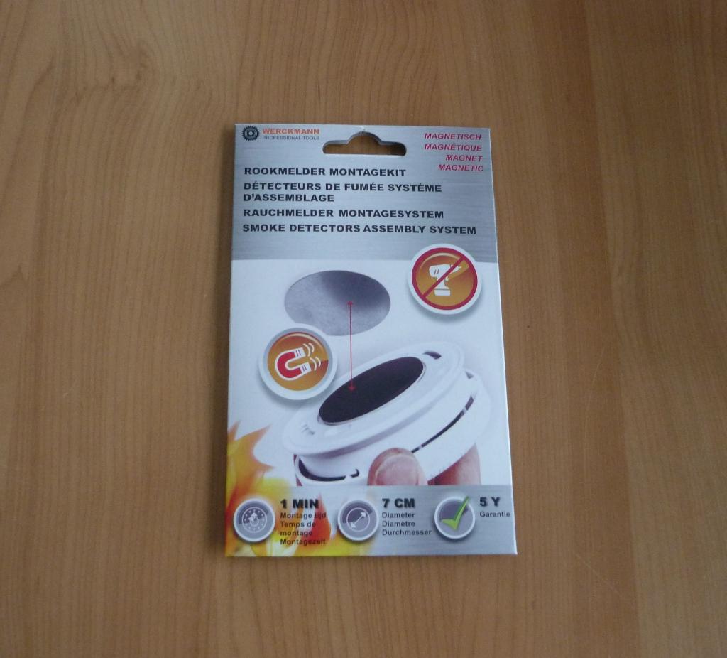 Werckmann rookmelder magnetische montagekit montageset 7 cm, Enlèvement ou Envoi