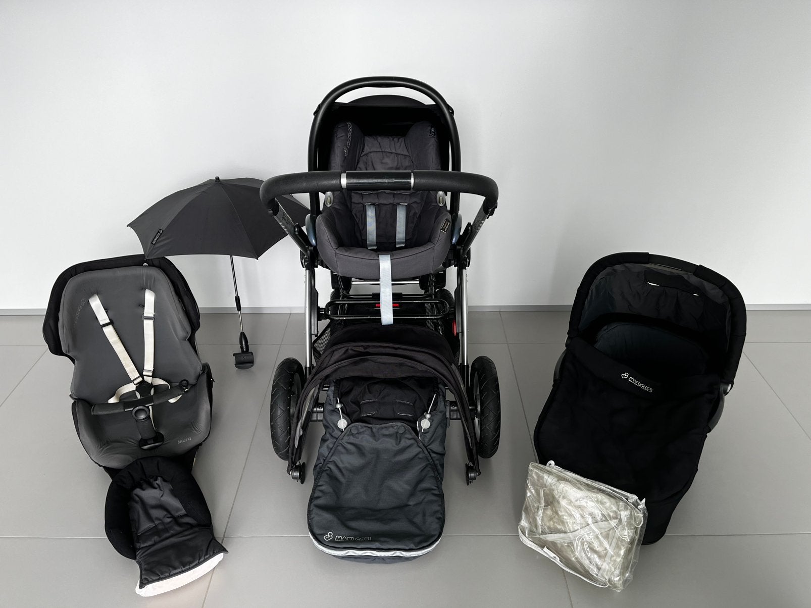 Maxi Cosi Mura 4 complete set, Enfants & Bébés, Pneus, Enlèvement, Utilisé, Poussette