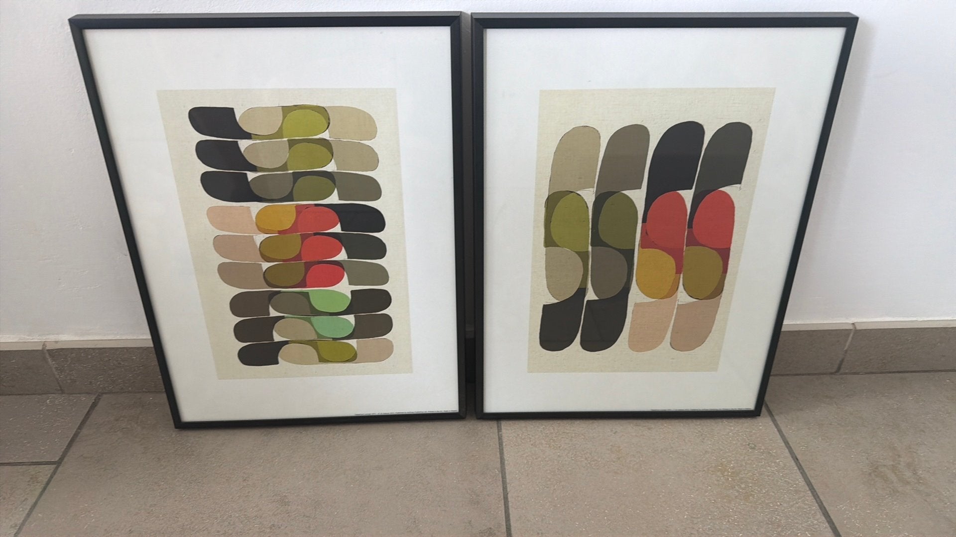 2 schilderijen, Antiek en Kunst, Kunst | Litho's en Zeefdrukken, Ophalen